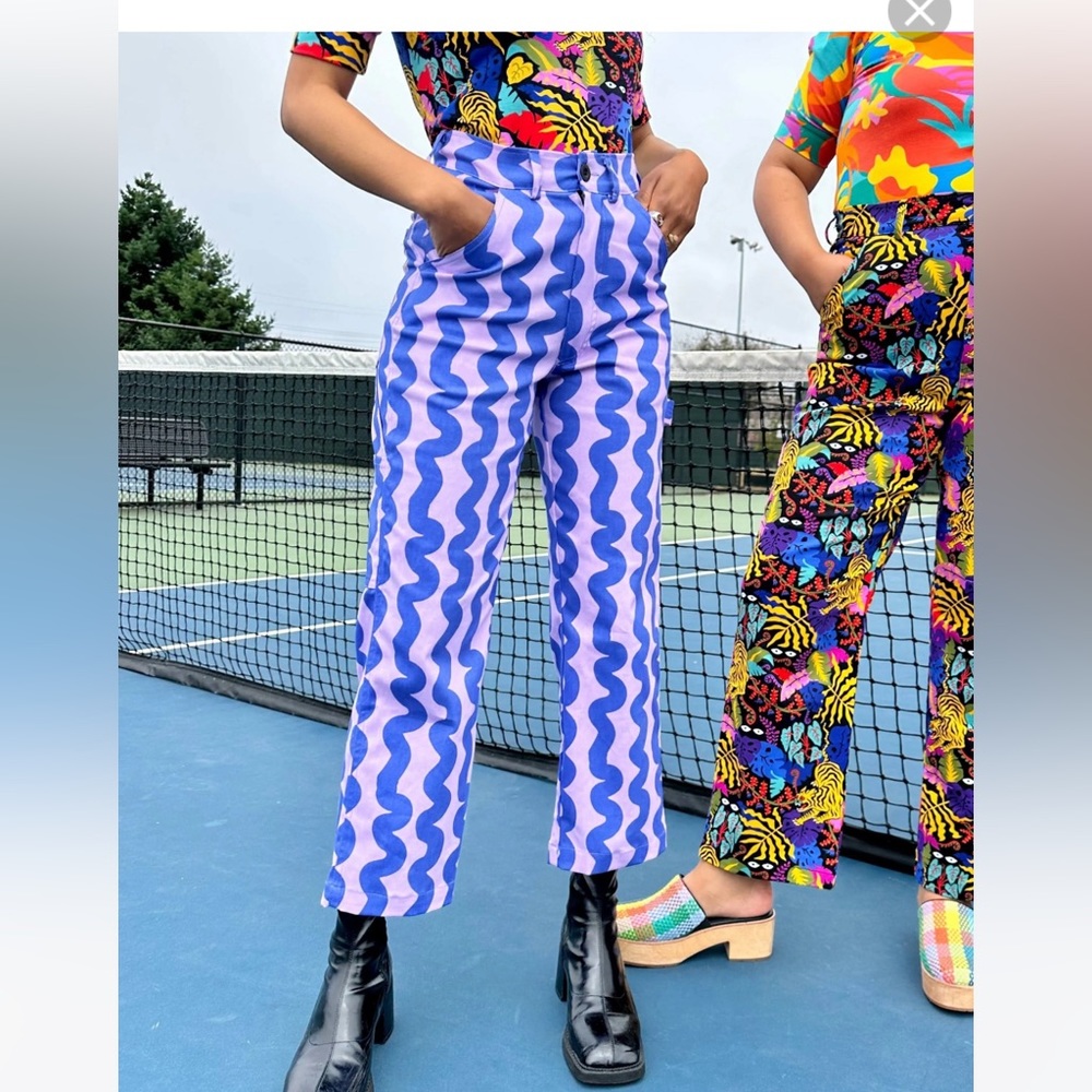 ISO Nooworks squiggle pants-M